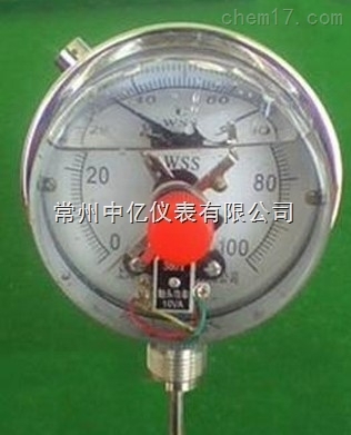 電接點(diǎn)溫度計(ji)價格HCA-WSSXN耐(nai)震電接(jie)點雙金(jin)屬溫度(dù)計