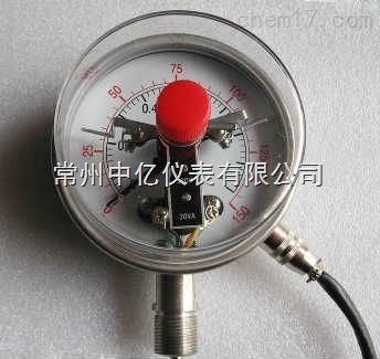 耐震(zhen)雙金屬溫度(dù)計耐震電接(jie)點雙金屬溫(wēn)度計廠家